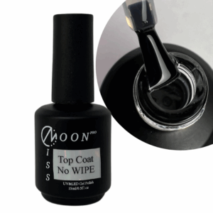 Le Top Coat No Wipe est un vernis de finition brillant sans couche collante.